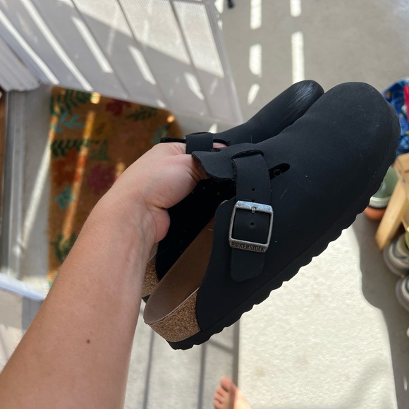 Birkenstock Boston Black VEGAN - Picture 3 of 9